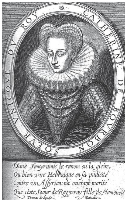 Portrait de Catherine De Bourbon