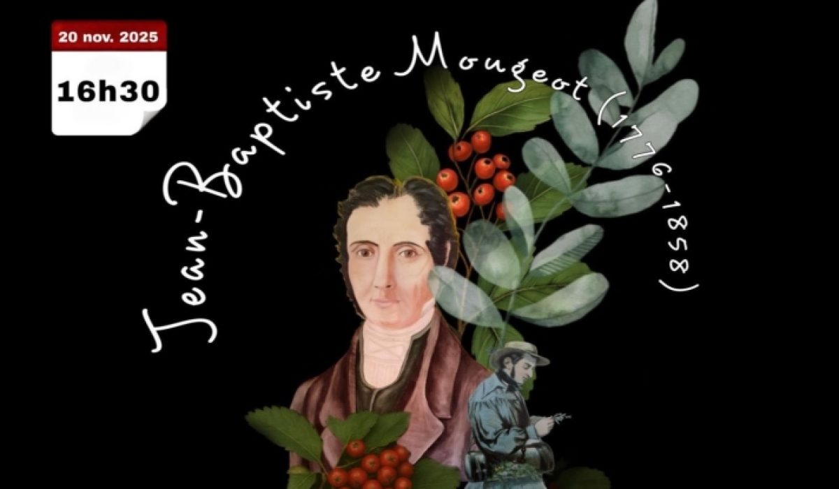 Affiche Conférence - JB Mougeot_étiquette